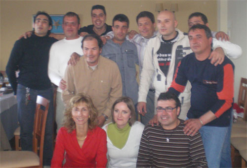 Foto del personal de la empresa.